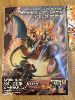 Pokemon Card Game Charizard EX 276/ XY-P Art Collection Promo Holo & Book - Image 4