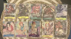 One Piece Illustration Box Vol. 1, 2, EX Promo Set Sealed X10 Promo Cards TCG - Image 1