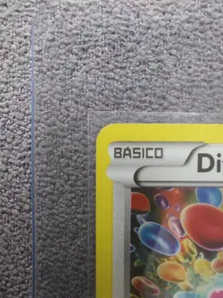 Ditto XY40 PROMO Holo Cosmos Pokemon Card Portuguese LP/NM with Saturn's Ring - Image 3