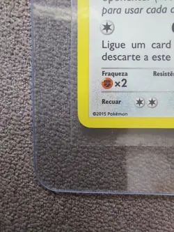Ditto XY40 PROMO Holo Cosmos Pokemon Card Portuguese LP/NM with Saturn's Ring - Image 5