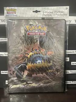 SUN & MOON 4 (CRIMSON INVASION) POKEMON 9-pocket portfolio album- 90-180 Cards - Image 2