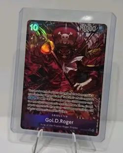 OP13-064 Gol.D.Roger SR Alt Art One Piece TCG English Card - Image 1