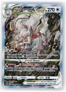 Pokemon TCG Hisuian Zoroark VSTAR Galarian Gallery Crown Zenith Card GG56/GG70 - Image 1