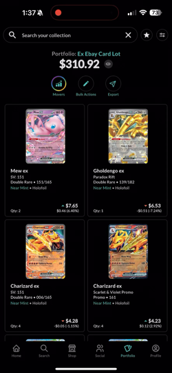 Pokemon EX Card Lot of 347 cards - 151 binder - NM/Pack Fresh - Image 2
