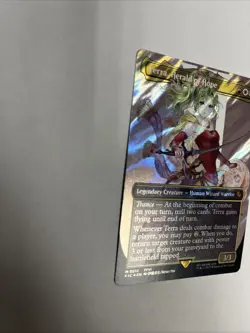 Terra Herald Of Hope Borderless Surge Foil Card #0212 MTG - Image 5