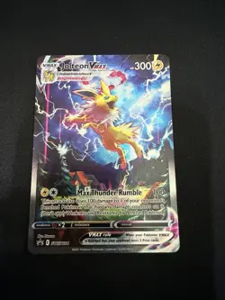 Jolteon VMAX SWSH184 SWSH: Sword & Shield Promo Cards Holo Pokemon English MINT - Image 1