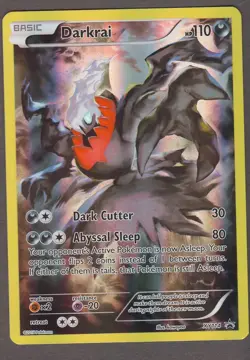 Darkrai XY114 Black Star Promo - Full Art - Pokemon Card XY 2016 NM - Image 1