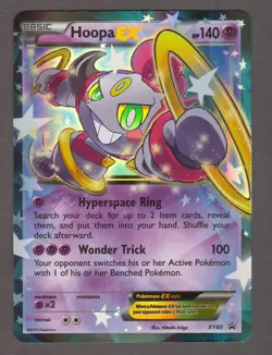Hoopa EX XY85 Black Star Promo - Pokemon Card XY 2015 LP - Image 1