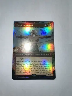 MTG - Bumi, Unleashed - 0348 Foil (Showcase) Avatar TLA - NM - Image 2