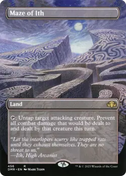 Maze If Ith Borderless MTG Dominaria Remastered NM - Image 1