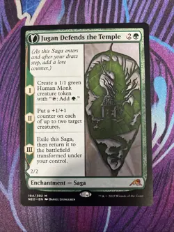 Jugan Defends the Temple (NM) Kamigawa: Neon Dynasty MTG - Image 1