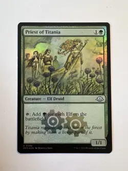 Priest of Titania - FOIL - MTG Modern Horizons 3 - NM - Image 1