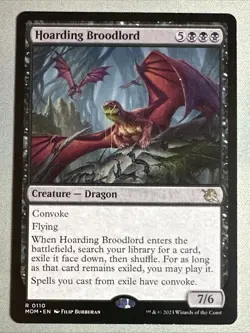MTG / Hoarding Broodlord / MOM / #110 / Regular / Rare / NM - Image 1