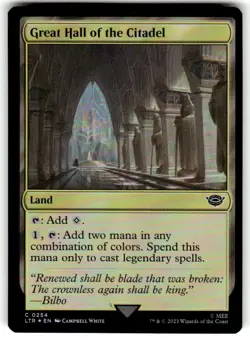 Great Hall of the Citadel Universes Beyond: the Lord of the Rings: MTG Foil - Image 1