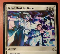 MTG: Assassins Creed/WHAT MUST BE DONE/ #011 /CCG/TCG NM /Rare /2024 - Image 2
