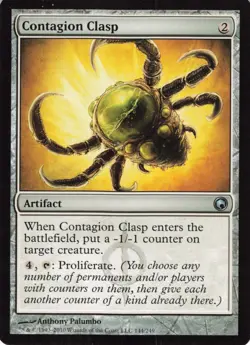 Contagion Clasp U DDF Duel Decks: Elspeth vs. Tezzeret Artifact 63 LP-NM - Image 1