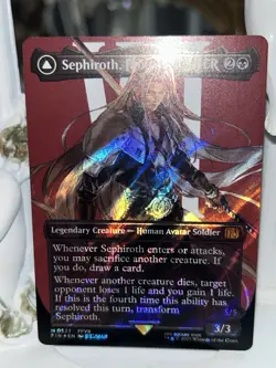 MTG Final Fantasy - Sephiroth, Fabled SOLDIER - Surge FOIL - NM #0527 English - Image 2