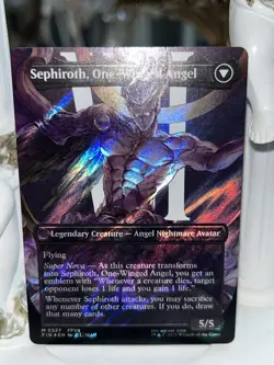 MTG Final Fantasy - Sephiroth, Fabled SOLDIER - Surge FOIL - NM #0527 English - Image 4