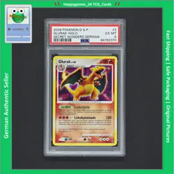 PSA 6 Glurak - Charizard Pokemon Karte TCG 3/132 Rare Holo Secret Wonders /V78 - Image 1