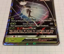 Pokemon Pheromosa GX SM66 NM Black Star Holo Sun & Moon Promos - Image 2
