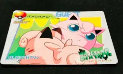 Clefairy VS Jigglyp ANIME COLLECTION Carddass 1998 No. 131 Rare Japan BANDAI F/S - Image 4