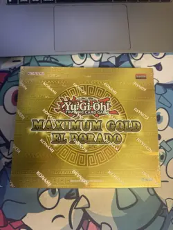 YUGIOH MAXIMUM GOLD EL DORADO BOX NEW SEALED - Image 1