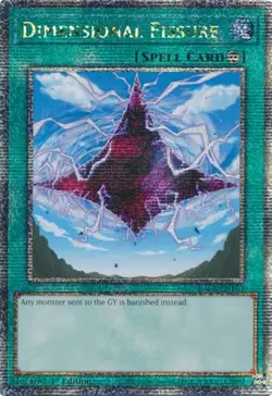 Yugioh! Dimensional Fissure - RA03-EN163 - Quarter Century Secret Rare - 1st Edi - Image 1