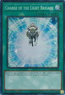 Yugioh! Charge of the Light Brigade - RA02-EN055 - Prismatic Collector's Rare - - Image 1
