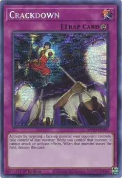 Yugioh! Crackdown - MP20-EN084 - Prismatic Secret Rare - 1st Edition Near Mint, - Image 1