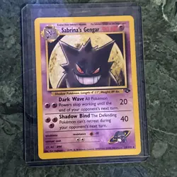 Pokemon TCG Sabrina's Gengar Gym Challenge 29/132 Non-Holo Rare Card - Image 1