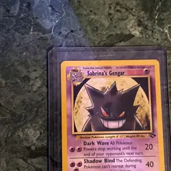 Pokemon TCG Sabrina's Gengar Gym Challenge 29/132 Non-Holo Rare Card - Image 2