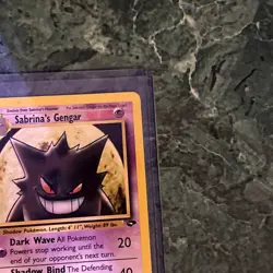 Pokemon TCG Sabrina's Gengar Gym Challenge 29/132 Non-Holo Rare Card - Image 3
