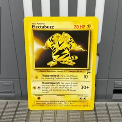 Electabuzz 24/130 Base Set 2 Non-Holo Rare WOTC Pokemon Card - Image 1