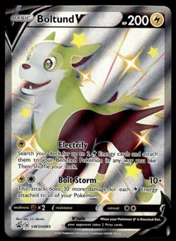 Pokemon TCG SWSH: Sword & Shield Promo Cards #SWSH085 Boltund V NM - Image 1