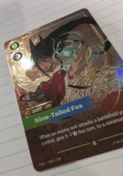 Riftbound TCG - Origins - Ahri Nine-Tailed Fox 303* Signature Card - Image 4