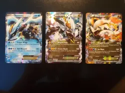 Kyurem EX Legendary Treasures Black White 44/113 100/113 101/113 Pokemon Card NM - Image 2