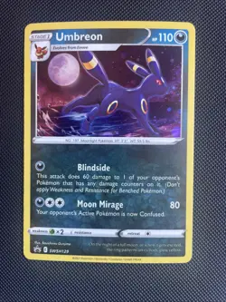 Black Star Promo Umbreon SWSH129 Promo SWSH: Sword & Shield Promo Cards - Image 1