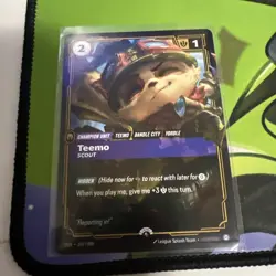 Riftbound TCG - Teemo Scout - Promo Card NM English 197/298 League Of Legends - Image 1