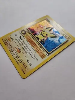 Pokemon Pichu TCG Neo Genesis Holo Rare Card 12/111 LP Condition - Image 5