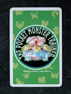 1996 Pokemon VOLTORB 100 Green Venusaur Poker Deck 6 Of Diamond Playing Card JPN - Image 2