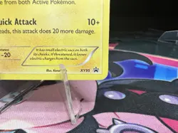 Pokemon Pikachu XY95 Holo 2016 Let's Eat Together Cutest Card - Image 5
