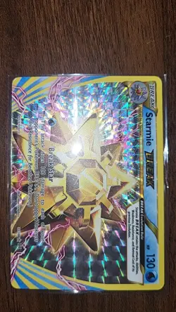 Pokemon TCG Break Holo Rare Cards. Starmie And Golduck. NM - Image 2