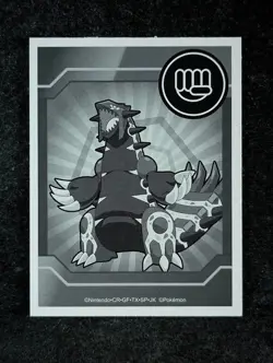 2017 Nintendo Pokemon XY & Z series GROUDON Karuta Game Playing Card Japanese - Image 2
