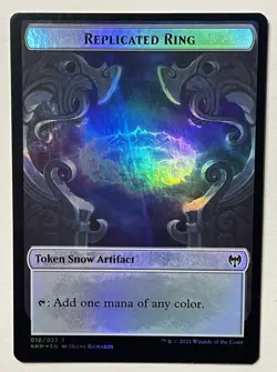 Magic the Gathering KHM - Replicating Ring FOIL w/token - Image 3