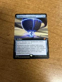 Simulacrum Synthesizer (Extended Art) OTJ: the Big Score NM-M Unplayed - Image 1