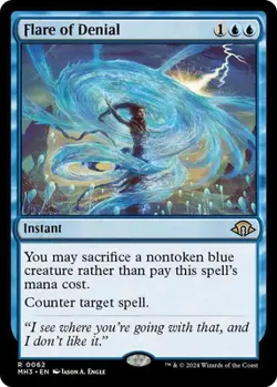 MTG - Flare of Denial - MH3 62 - Non Foil - NM - Image 1