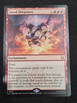 MTG Magic The Gathering - Fated Firepower - M 0132 - NM! 👀 - Image 1