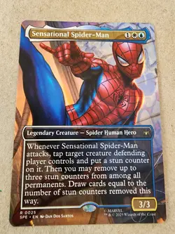 Sensational Spider-Man - #25 Regular (Borderless) Spider-Man Eternal-Legal - Mtg - Image 1