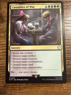 MTG Magic The Gathering Casualties of War Rare - Image 1