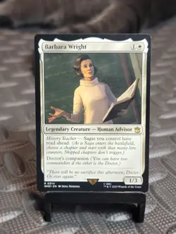 Magic The Gathering - Universes Beyond: Doctor Who - Barbara Wright - Image 1